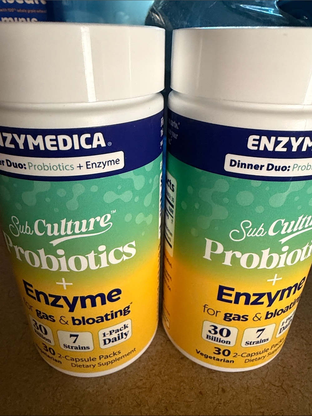 Enzymedica Duo for gas & bloating. Probiotics +Digestive Enzyme 30 daily packs